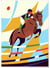 Affiche Équitation 2 | A3 : 29,7x42cm