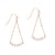 Boucles d'oreilles Piana en pierres Howlite - Sloya