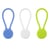 Lot de 3 Attaches de Câble Magnétiques en Silicone Réutilisables pour Bureau et Maison