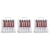 Lot de 3 tubes aluminium 12 ml - Peinture gouache PRIMO - Sienne brûlée 730 - Fine