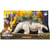 Coffret dinosaure : stegosaurus - articule - dino trackers - jurassic world - mattel hlp24