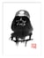Affiche 50 x 70 cm -  Vader under the light - Pechane Sumie