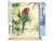 Peinture par Numéro Figured'Art - Perroquet et Plante verte - Kit de Loisir Créatif DIY Numéro d'Art Complet - 40x50cm toile roulée + châssis en bois à monter