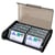 Fichier pour cartes de visite Topline - 60x245x180 mm - Noir - Exacompta