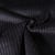 Tissu Doudou côtelé d'ameublement 10 mm uni Noir