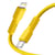 Forever Câble de Charge 2.4A et Synchro USB-C vers Lightning 27W 1,8m Jaune