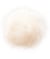 Pompons Premium Fausse Fourrure - 10cm de diamètre - Rico Design 1 Nature