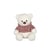 Peluche - Sweat Friends Color - Ours Vieux Rose - 40 cm