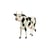 Hansa Peluche Geante Vache Noire et Blanche 92cmH 122cmL - Hansa Peluches Géantes - Beige