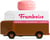 Candycar Vans - Macaron Van Rose