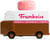 Candycar Vans - Macaron Van Rose