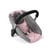 Siège auto pour poupée avec adaptateur - Gris-rose