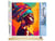 Peinture par Numéro Figured'Art - Dame africaine lumineuse - Kit de Loisir Créatif DIY Numéro d'Art Complet - 40x50cm toile roulée + châssis en bois à monter