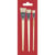 Set de brosses à tableau plate, 3 tailles sur carte