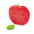 Tablette magnetique a dessin en forme de pomme - Hape - Rouge