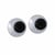 Yeux mobiles Vaessen Creative - Noir et blanc - 18 mm - 1000 pièces
