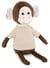 Peluche Singe Charlie 15 cm - Orange Toys