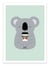 Affiche 30 x 40 cm - Koala Coffee Time - Andy Westface