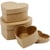 Boîtes coeurs, H : 5+6,5+7,5 cm, L : 10+12,5+15 cm, 3 pièces/ 1 set
