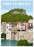 Affiche ville Pont-en-Royans | A3 : 29,7x42cm