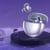 Ecouteurs Bluetooth Invisibles Sans Fil Réduction De Bruit Confort 24H Pourpre Violet 2 YONIS