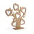 Graine Créative - Arbre porte-photos 6 coeurs MDF