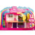 Coffret mini barbieland : la maison de poupée avec piscine et toboggan + 1 figurine + accessoire - barbie - mattel hyf47