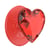 PopSockets Support Smartphone PopGrip Premium MagSafe Stand et Selfie Effet Cristal Rouge