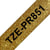 Brother - Cartouche ruban Etiqueteuse Brother 24mm Noir sur or Tze-PR851