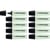 Lot de 10 surligneurs - STABILO - BOSS ORIGINAL Pastel - Pointe biseautée 2-5 mm - Vert pastel