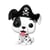 Les 101 Dalmatiens - Figurine POP! Patch (Pirate Costume) 9 cm