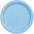 6 Assiettes Bleu Pastel Ø23 cm - En carton