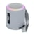 Enceinte Bluetooth Portable LED Multicolore Sans Fil Subwoofer Avec Lumière RGB Gris YONIS