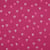 Tissu Velours milleraies imprimé Coeurs roses sur fond Rose fuchsia
