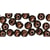 Perle bois Brun Ronde Ø12 mm 32 pièc.