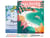Peinture par Numéro Figured'Art avec Cadre - Affiche Vintage Maldives - Kit de Loisir Créatif DIY Numéro d'Art Complet - 40x50cm toile tendue sur châssis