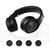 Casque Audio Gaming Sans Fil Réduction De Bruit Basse Stéréo Confortable Noir YONIS