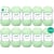 10 pelotes de laine - Vert fluo - 6 - 100% acrylique - 3,5/4,5 mm - Gründl - Lisa Premium