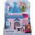 Coffret le chateau d'anna 28 cm transformable + 2 figurines - la reine des neiges - mattel - hlx02