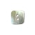 Lot de 6 boutons Gris forme carrée en Nacre 13mm