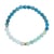 Bracelet Chakra de la Gorge Perles rondes 6 mm - Omsaé
