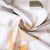 Tissu Toile de Coton Craig motifs géométrique sur fond Gris clair chiné