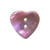 Bouton Nacre en forme de Coeur couleur Mauve