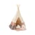 Tente Tipi Powder Frills à volants - Beige, Rose, Gris