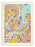 Affiche - Copenhagen Rainbow map - Muzungu