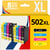 123CONSOMMABLES - 502XL - Cartouches d'encre Compatible pour Epson 502 XL pour Epson Expression Home XP-5100 XP5100 XP-5105 XP-5150 XP-5155 Workforce WF-2860 WF-2865 WF-2880 WF-2885 (8 pack) - 123CONSOMMABLES