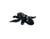 Peluche Hackuchumu - YORU - Dragon Noir - Taille S - 20 cm