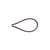 Bobine 50m cordon queue de souris polyester prune 1,5mm