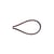 Bobine 50m cordon queue de souris polyester prune 1,5mm
