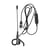 Nedis Casque PC Intra-auriculaire Mono USB-C avec Adaptateur USB-A et Micro Flexible Noir